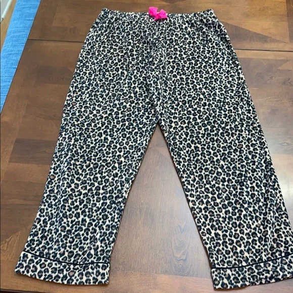 Simply Vera Leopard Print Pajama set, Women’s XL - Picture 4 of 8